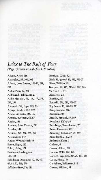 The Real Rule of Four: The Unauthorized Guide to the New York Times #1 Bestseller (Paperback)