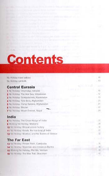 No Holiday: 80 Places You Don't Want to Visit (Paperback)