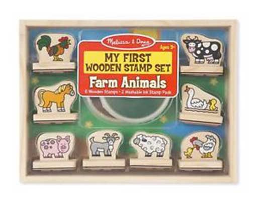 My First Stamp Set - Farm Animals