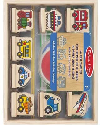My First Stamp Set- Vehicles