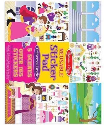 Reusable Sticker Pad - Princess Castle