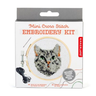 Mini Cross Stitch Kit Cat | Waterstones