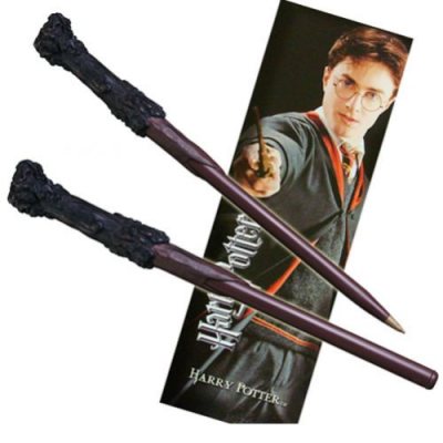 Harry Potter Wand Pen & Bookmark for fans