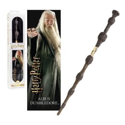 Professor Dumbledore Toy Wand With Bookmark