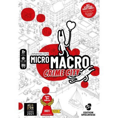 Hachette Board Games Micro Macro Crime City