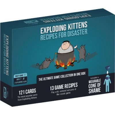  Exploding Kittens Recipes for Disaster - Deluxe Game