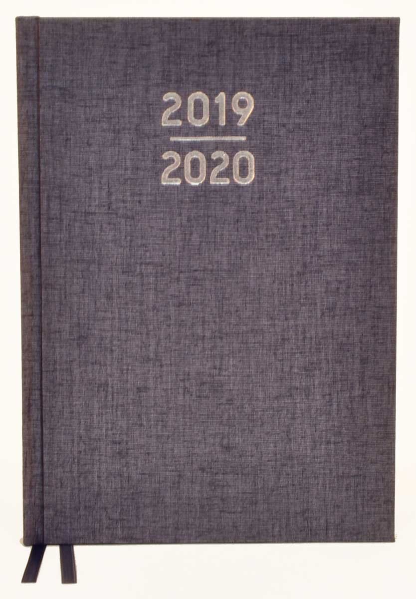 Waterstones Signature Grey Desk Diary 2019-2020 (Diary)