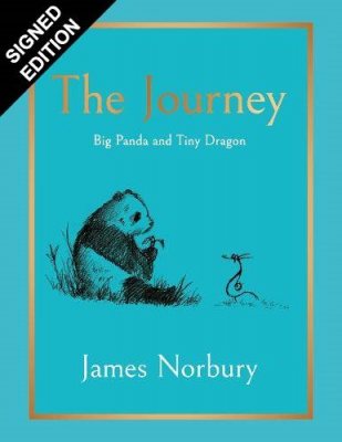 The Journey: A Big Panda and Tiny Dragon Adventure: Signed Edition (Hardback)