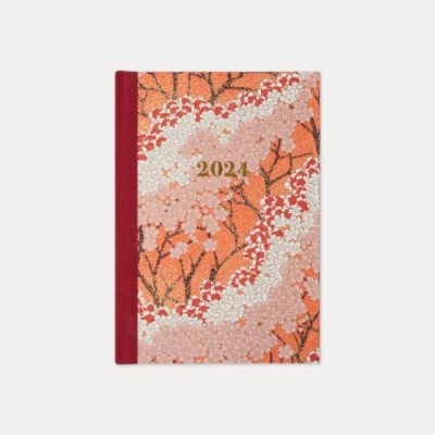 Esmie Red Blossom Branches Desk Diary 2024 | Waterstones