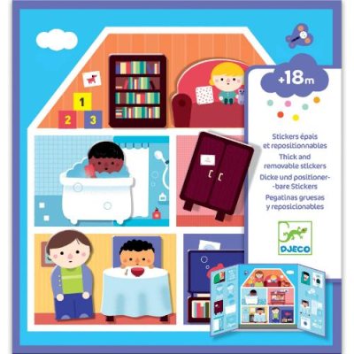 Djeco House Removeable Stickers