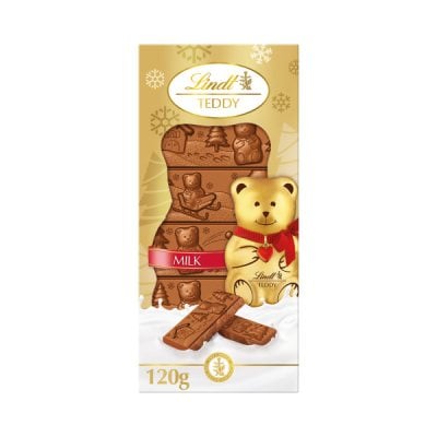 Lindt Gold Bear Bar 120G X 18