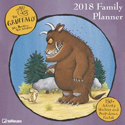 2018 Gruffalo Family Wall Planner