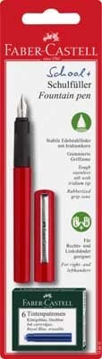 Faber And Castell Red Fountain Pen