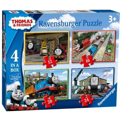 Thomas And Friends 4 In A Boxjigsaw Puzzles