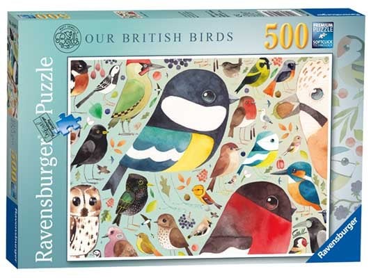 Matt Sewell's Our British Birds 500 Piece Jigsaw Puzzle