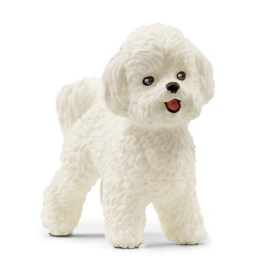 Schleich Bichon Frise Dog Figure