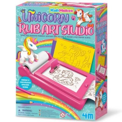 Kidzmaker - Unicorn Rub Art Studio