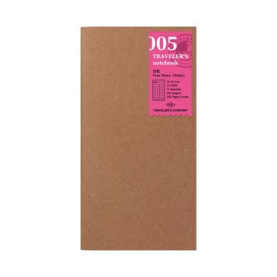Traveler's Free Daily Notebook Refill 005