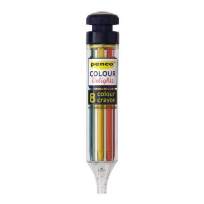Notable Designs Ltd Hightide Penco 8 Colour Crayon - Navy