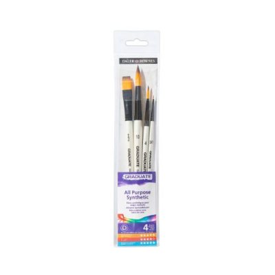 Daler Rowney : Aquafine Watercolor Brush : Wallet Set : 401