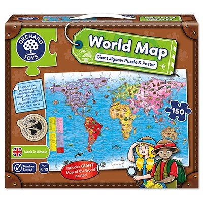 World Map Jigsaw  