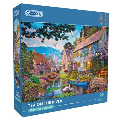 Tea On The River 1000 Piece Jigsaw Puzzle | Waterstones