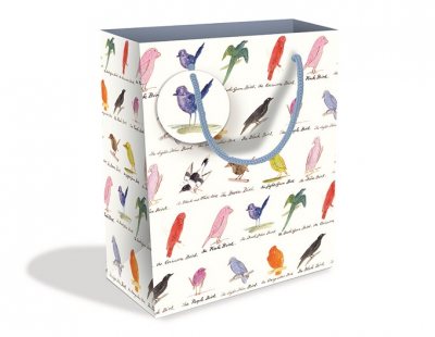 Edward Lear Birds Medium Gift Bag