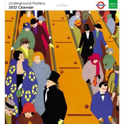 2022 London Underground Posters Wall Calendar (Calendar)