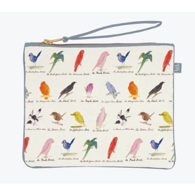 Edward Lear Birds Cloth Pouch