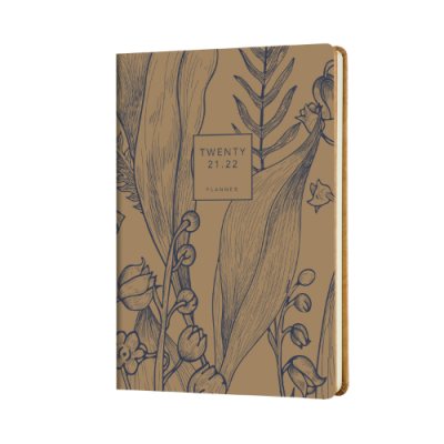 Tara A5 Brown DTP Diary 2021-2022 (Diary)