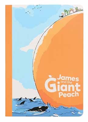 James & The Giant Peach Set Of 2 A5 Exercise Books