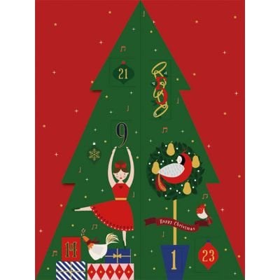 3D Christmas Tree Advent Calendar (Calendar)