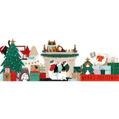 Stand up fold out christmas cards