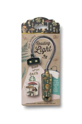 IF - THE PUBLISHER Book Lover's Reading Light - Botanical Mushroom