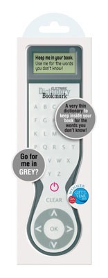 Electronic Dictionary Bookmark - Grey