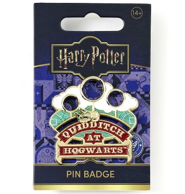 Harry Potter Golden Snitch Sliding Pin Badge