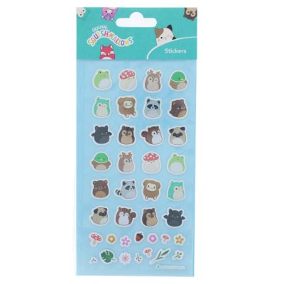Bookoli – Libro Attività Con Oltre 100 Adesivi Gonfi Squishmallows – Regalo Creativo Per Ragazze E Ragazzi