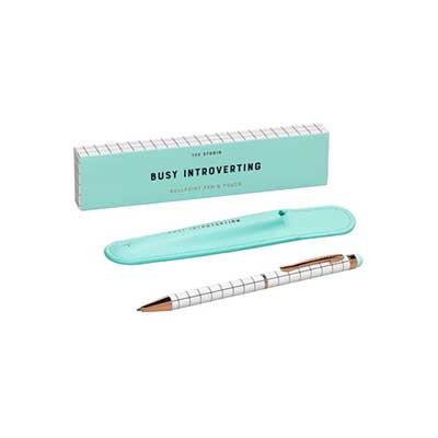 Busy Introverting Pen