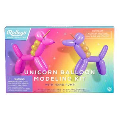 Unicorn Inflatable Balloon Modelling Kit Hon
