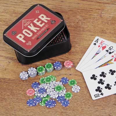 slang Veronderstellen Vervolgen Mini Poker In Tin | Waterstones