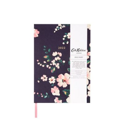 Cath Kidston Navy Floral Desk Diary 2022 (Diary)