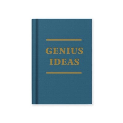 Golden Mini Notebook Genius Ideas Hardback Mini Notebook | Waterstones