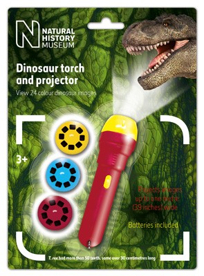 The Natural History Museum Dinosaur Torch and Projector 