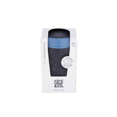 Ashortwalk Ltd Rockpool Blue And Grey 12oz Travel Cup