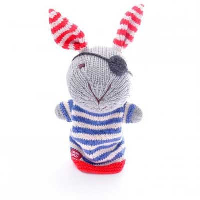 Pirate Rabbit Hand Puppet