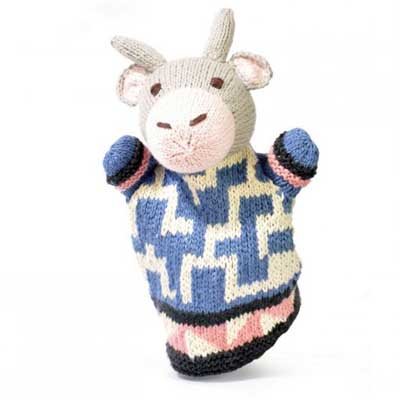 Fresian Cow Hand Puppet