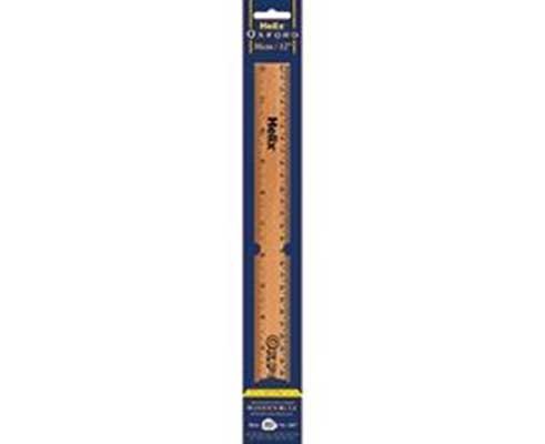 Helix Oxford Wooden Ruler