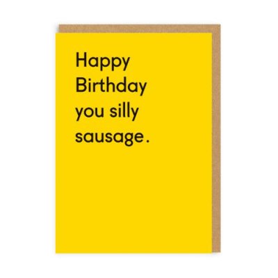 Silly Sausage Card
