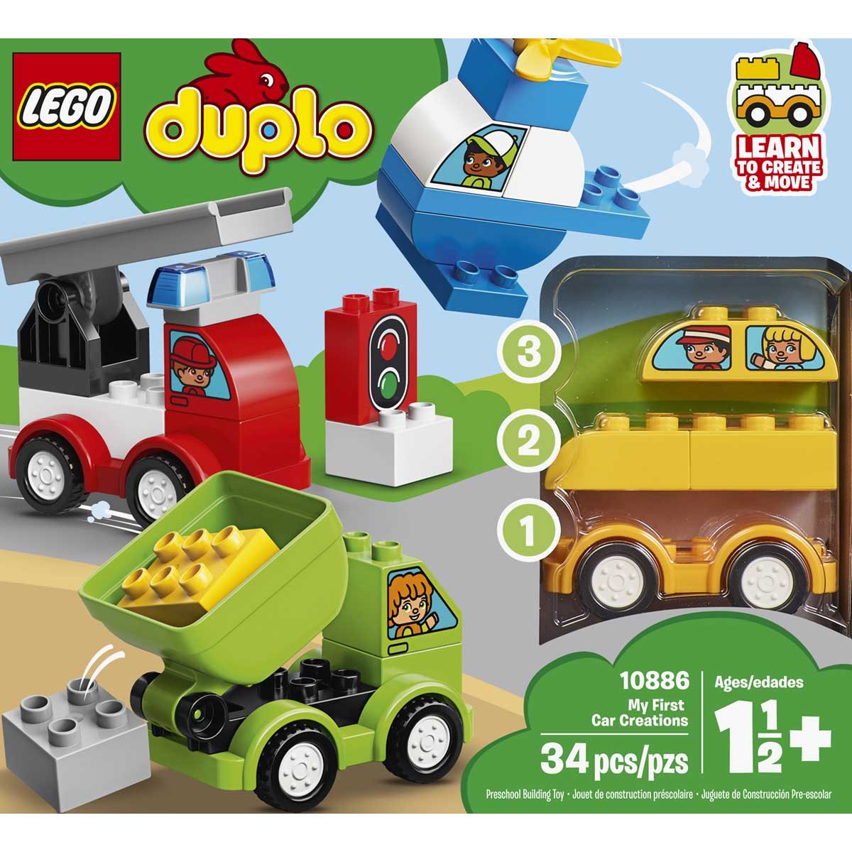 LEGO DUPLO 10886 My First Car Creations