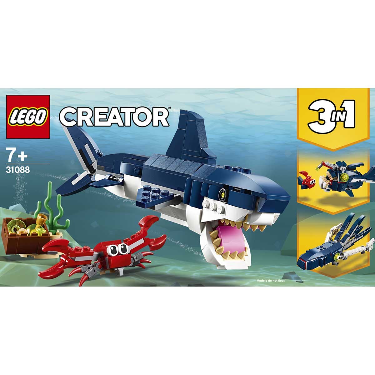 LEGO Creator - 31088 Deep Sea Creatures - Playpolis UK